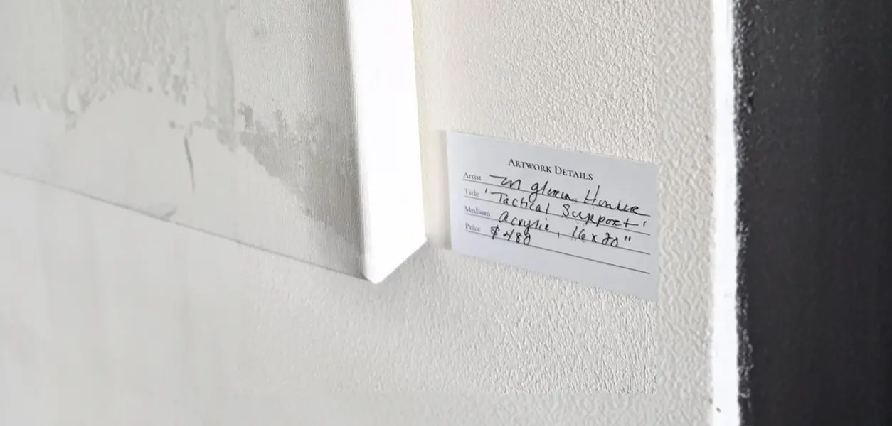 adhesive label for photography exhibition.webp